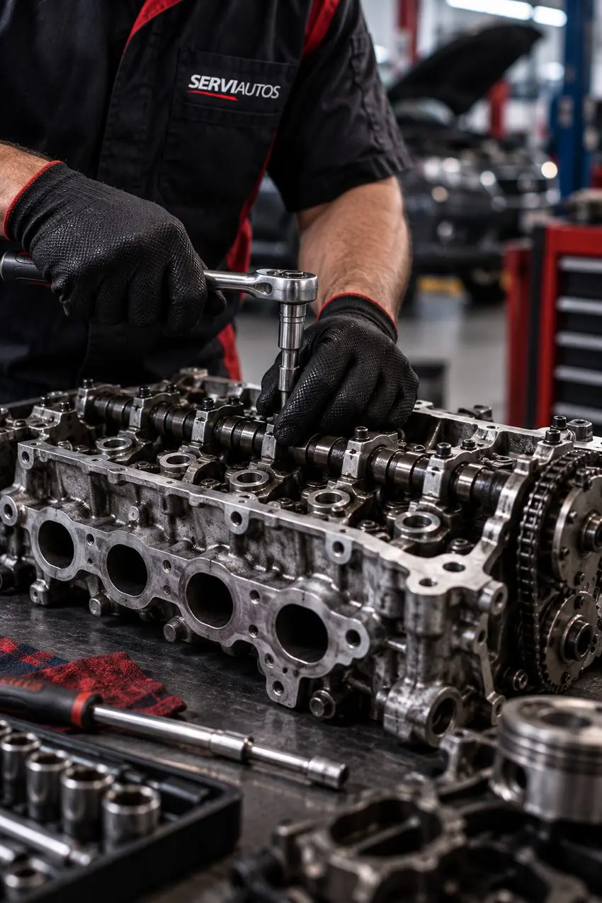 Reparación de motor